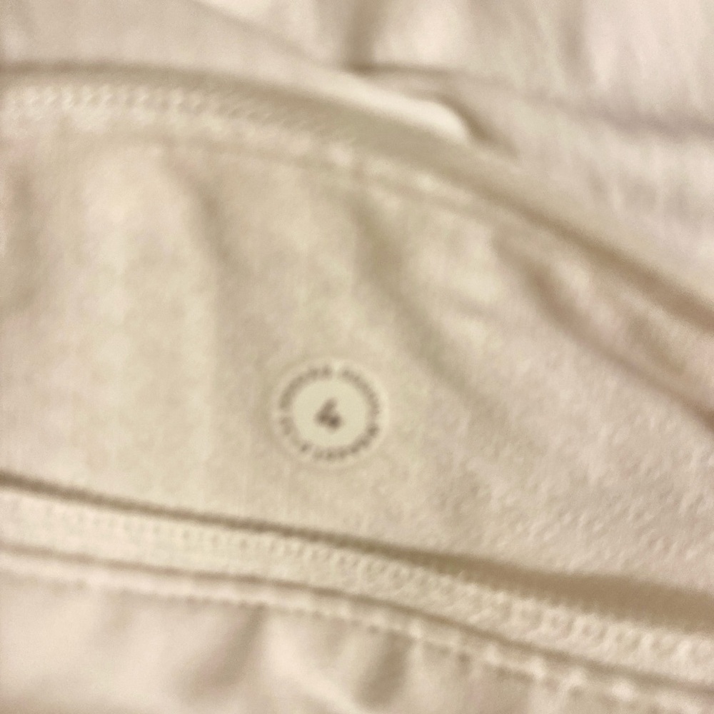 Lululemon Tennis Skort - 4 white , nylon spandex - Picture 4 of 5